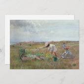 花を集める | ウィリアムメリットチェイス (正面/裏面)