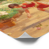 花を集める | ビクトル・ガブリエル・ギルバート ポスター (角)