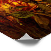 花を集める ポスター (角)