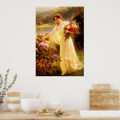 花を集める ポスター (キッチン)