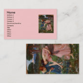 花を集める 名刺 (正面/裏面)