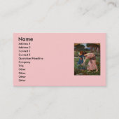 花を集める 名刺 (正面)