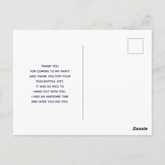 花を飾った素朴な白いミルクジャー 感謝 ポストカード (裏面)