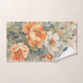 花を飾る バスタオルセット (ハンドタオル)