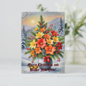 花を鮮やか挿す 招待状 (スタンド正面)