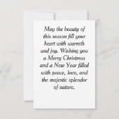 花を鮮やか挿す 招待状 (裏面)