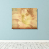 花アドレナリンキャンバスプリント キャンバスプリント (インサイチュ (ウッドフロア))