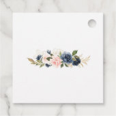 花アンカー付きの航海用感謝タグ フェイバータグ (裏面)