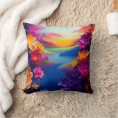 花アート類 クッション (ブランケット)