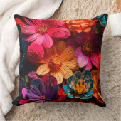 花アート類 クッション (ブランケット)