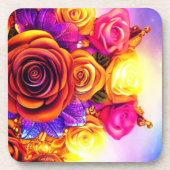 花アート類 コースター (正面)