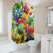 花アート類 シャワーカーテン (インサイチュ)