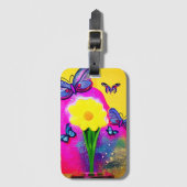 花アート類 ラゲッジタグ (正面縦)