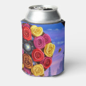 花アート類 缶クーラー (缶裏面)