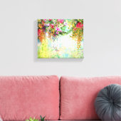 花アート キャンバスプリント (インサイチュ (リビング))