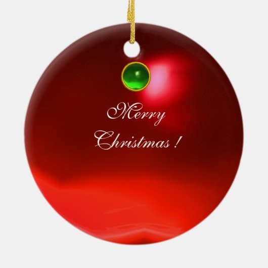 花エナメル付きロマンチックヴィンテージ セラミックオーナメント (裏面)