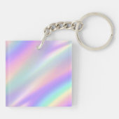 花エレガントとハートと黄金の愛 キーホルダー (裏面)