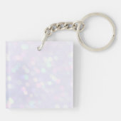 花エレガントとハートと黄金の愛 キーホルダー (裏面)