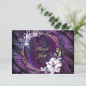 花エレガントと羽 サンキューカード (スタンド正面)