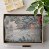 花エレガントと花で囲まれた離れうさぎ 薄葉紙 (ギフト)