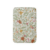 花エレガントのお洒落模様 バスマット (正面縦)