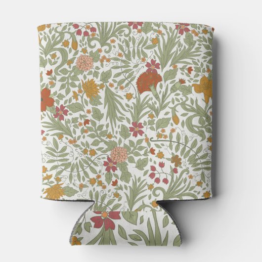 花エレガントのお洒落模様 缶クーラー (裏面)