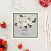 花エレガントの咲く スタンダードカクテルナプキン (インサイチュ)