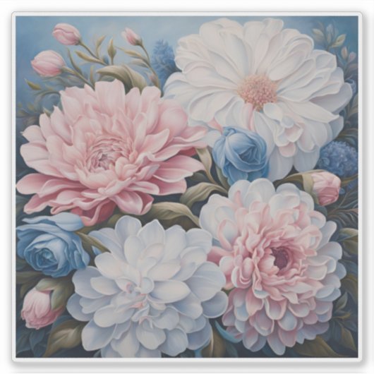 花エレガントシール シール (正面)