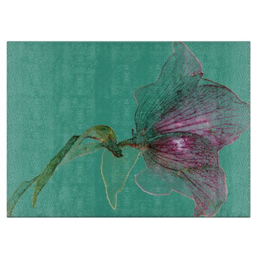 花エレガントデザイン カッティングボード (正面)