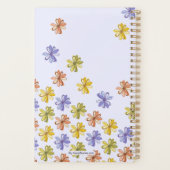 花エレガントデザイン プランナー手帳 (裏面)