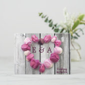 花エレガントハート素朴な木結婚の木 (スタンド正面)