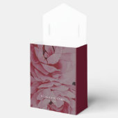 花エレガントパーソナライズされた結婚様 フェイバーボックス (オープン)