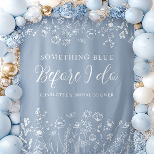 花エレガントブライダルシャワー背景 タペストリー