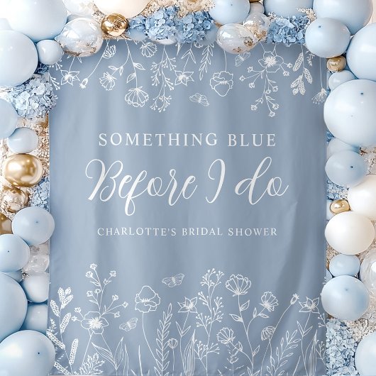 花エレガントブライダルシャワー背景 タペストリー