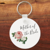 花エレガントモダンのバラ キーホルダー (正面)