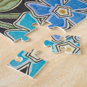 花エレガントヴィンテージクラシックフローラ ジグソーパズル (側面)