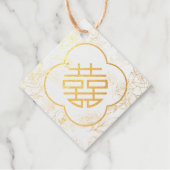 花エレガント二重西中国の結婚海 フェイバータグ (正面)