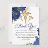 花エレガント医サンキューカード サンキューカード (正面)