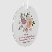 花エレガント友は… オーナメント (正面)