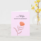 花エレガント咲き牡丹の花恋の日 カード (黄色い花)