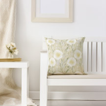 花エレガント咲装飾用クッション