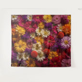 花エレガント壁タペストリー背景 タペストリー (正面(横))