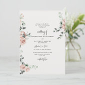 花エレガント春 招待状 (スタンド正面)