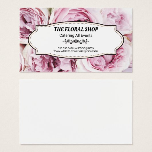 花エレガント束 (正面&裏面)