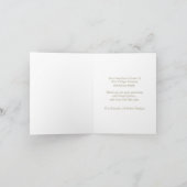 花エレガント柄ご寄付ありがとう サンキューカード (内部)