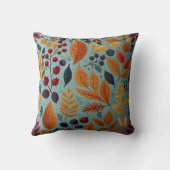 花エレガント柄クッション クッション (裏面)