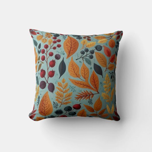 花エレガント柄クッション クッション (正面)