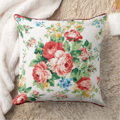 花エレガント柄バラデザイン素子 クッション (ブランケット)