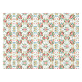 花エレガント柄バラデザイン素子 テーブルクロス (正面(横))