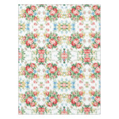 花エレガント柄バラデザイン素子 テーブルクロス (正面)